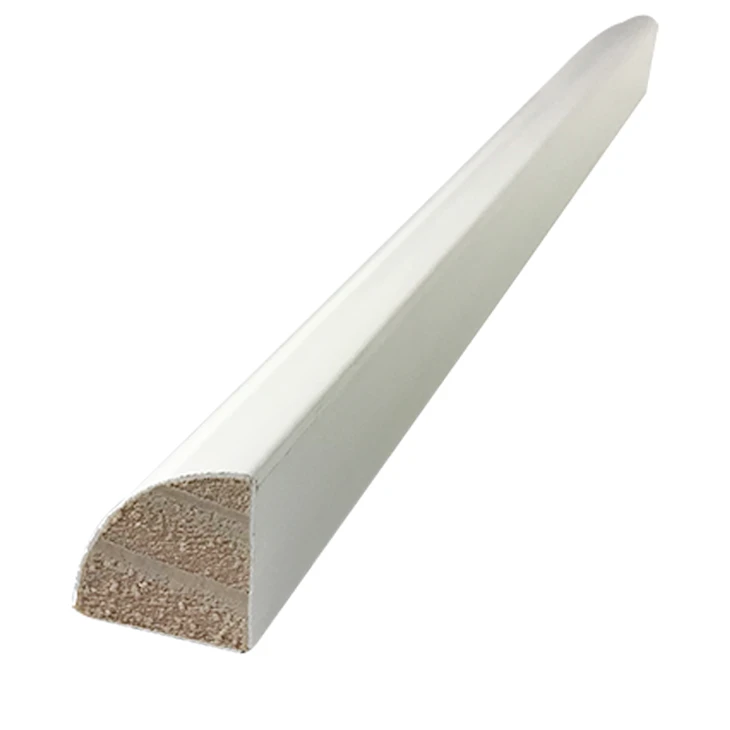 Accomplished White Primed Wooden Quarter Round