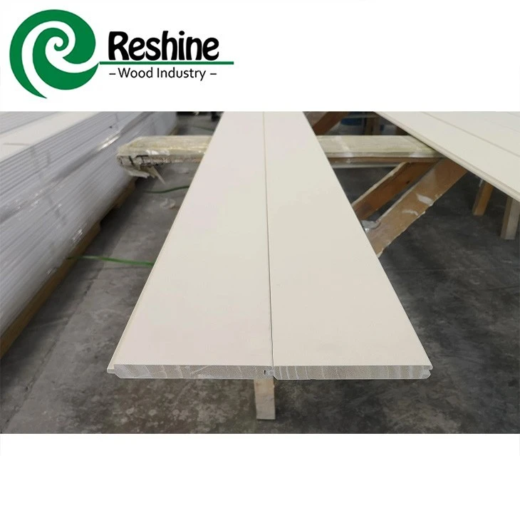 Duty Free біла ґрунтована деревина T&G Wall Panel Shiplap