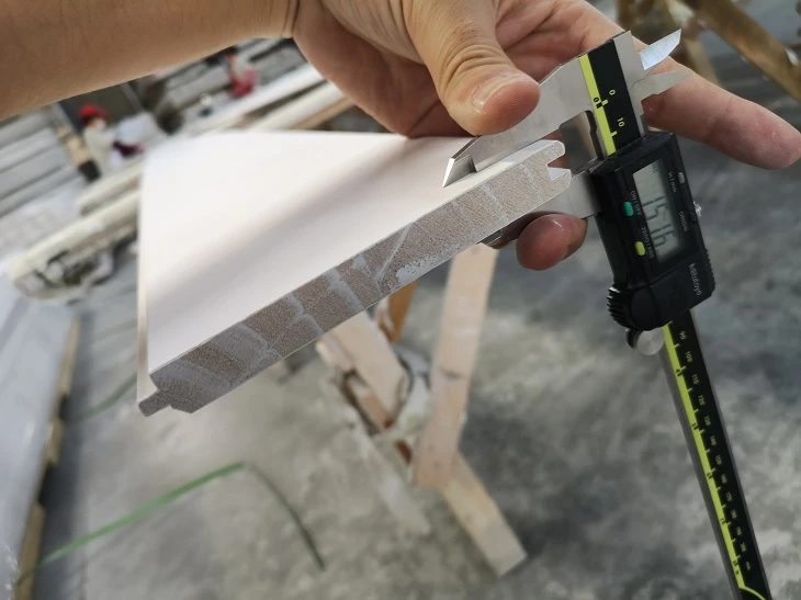 White Primed Wood TG Wall panel Shiplap Size