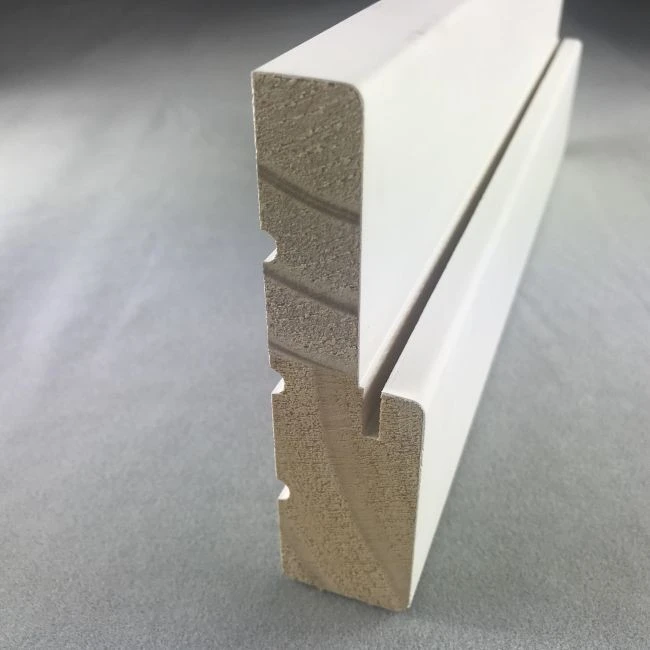 Solid White Primed Wood Trim Door Frames