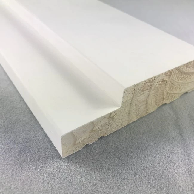 White Primed Wood Door Frames For Interior And Exterior Door