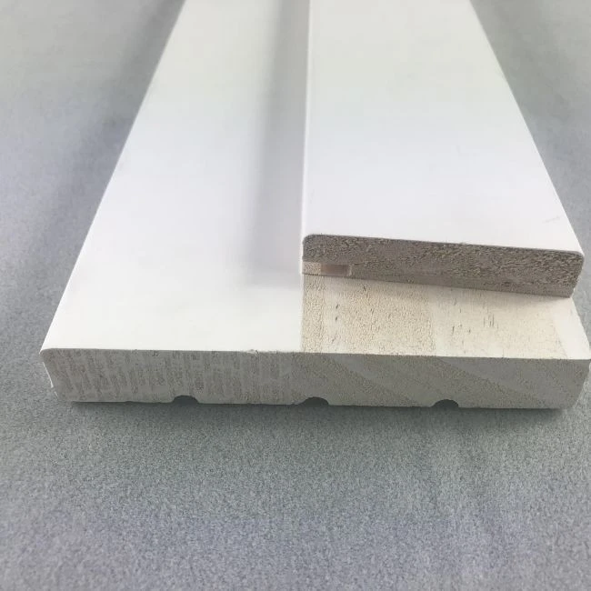 White Primed Wood Door Frames For Interior And Exterior Door