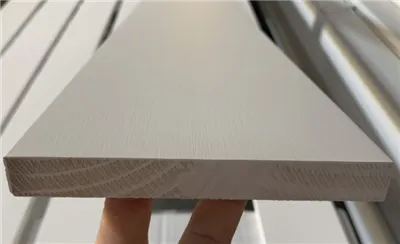 Біла грунтована сосна S4S Square Board Обрізна дошка